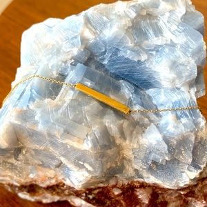 14k Solid Gold Engravable Bracelet